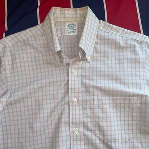 Brooks Brothers button down dress shirt, extra slim fit, with button down collar